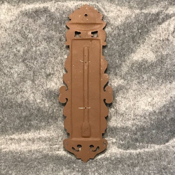 Cast Iron Rustic Wall Thermometer - Picture 4 of 4